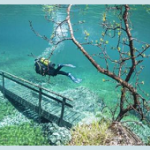 Tragoess (Austria) – Il parco sommerso dalle acque