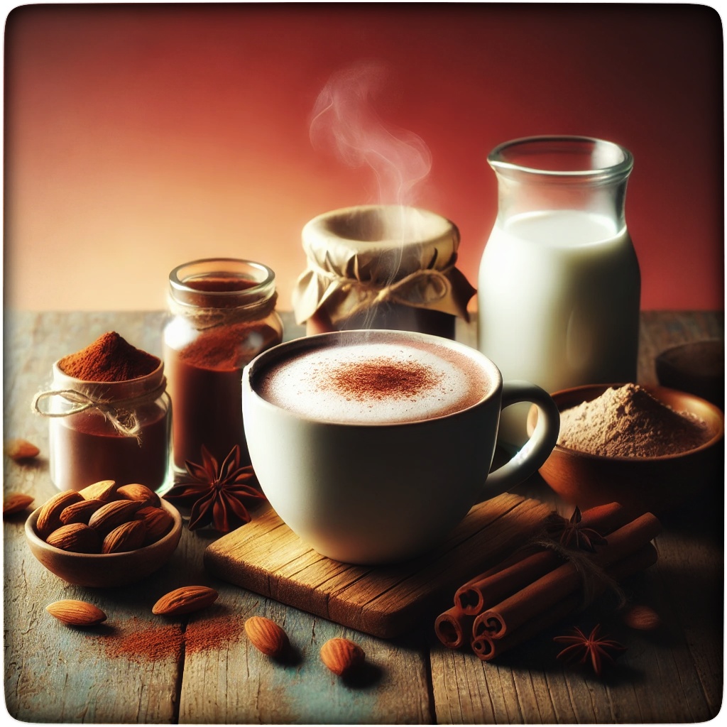 Cioccolato vegano in tazza