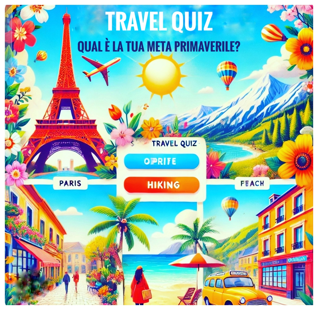 Quiz: qual è il viaggio primaverile che fa per te?
