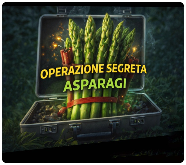 Asparagi selvatici senza farsi scoprire: guida comica di Prosdocimi