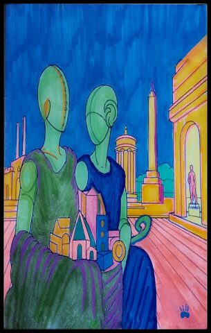 Muse scodinzolanti: l’asta comica più folle dell’arte contemporanea